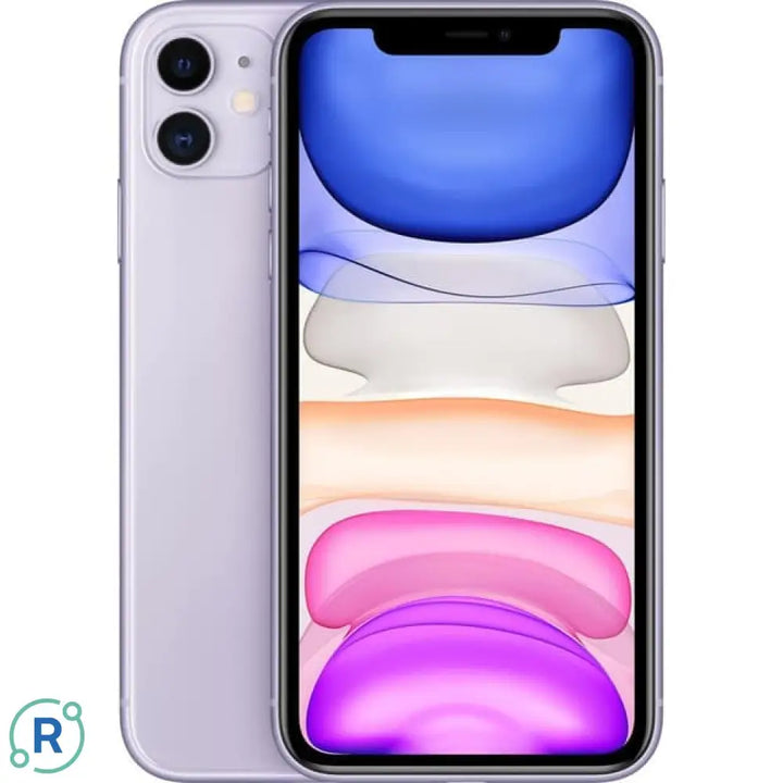Apple Iphone 11 - Unlocked Fair / 64 Gb Purple Mobile Phone