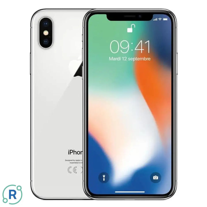 Apple Iphone X Fair / 64 Gb Silver Mobile Phone